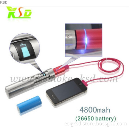 E-huge e cigarette wholesale stainless steel V V and V W vamo 26650